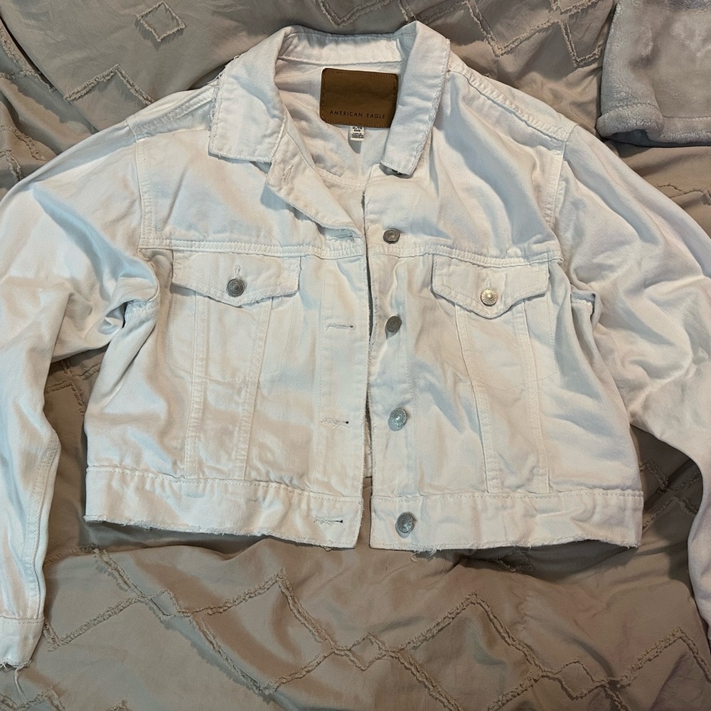 American Eagle Outfitters Light Denim Jacket